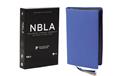 Biblia/NBLA/Coleccion Premier/Piel Ultrafina/Letra Grande/Azul Claro